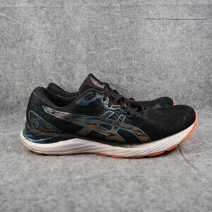 Asics Shoes Mens 11.5 Athletic Trainer Gel Cumulus 23 Running Active Sport Black
